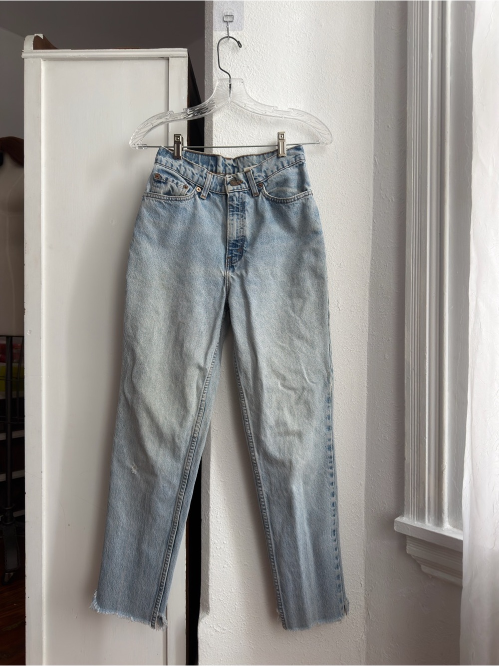 Vintage 90s Levi’s women’s 512 Slim Fit Tapered Leg jeans sz 5 24x27 1995
